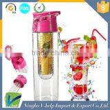 2016 BPA FREE Fruit Infuser Bottle Lemon Cup Sports Water Bottle