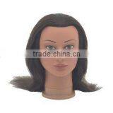 Hair Texture Mixed Training Heads - Synthetic + Human hair Heads - Beauty Fashion Heads