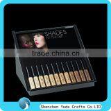 Single Tabletop Black Slope Acrylic Display Rack