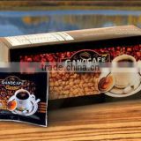 Cappuccino Instant Coffee Powder, spore extract/ganoderma extract coffee with cappuccino flavor