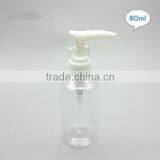 80ml Transprant Plastic Oil Pump Bottle With Oil/lotion Pump