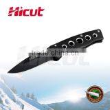 Black Coating Blade Liner Lock Folding Knife, Camping Knife With Clip thumbnail-1