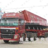 FUWA axle hydraulic dump truck trailer sale