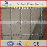 Hot Dipped Galvanized Razor Barbed Wire With Durability Quality