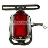 Chrome Plastic Aftermarket Tombstone Tail Light For Harely Chopper Bobber Custom thumbnail-1