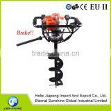 Earth Auger With Brake or Gasoline Hole Digger or Ground Auger at 49cc 52cc 71cc thumbnail-1