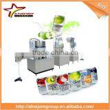 Sparkling Beverage Filling Production Line Washing Pulp Filling Carbonated Capping 4-in-1monobloc(CGF16/12/12/6) thumbnail-4
