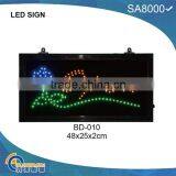 Outdoor Flower Shop Open Led Sign BD-010 for Advertising thumbnail-1