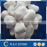 Artificial Pure White Pebble Stone Wholesale thumbnail-1