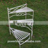 3-tier Shabby Chic Metal Flower Pot Stand PL08-5623 thumbnail-3