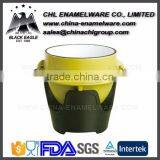 Wholesale Pre Seasoned Enamel Cast Iron Fondue Set