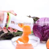 Plastic multi-functional vegetable&fruit slicer