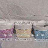 Colorful and Beautiful Canvas Storage Basket With Handel thumbnail-1