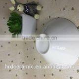 Stocked White Chinese Plate thumbnail-4