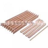 Japanese Style Paulownia Wooden Shoes Rack With Three Layers thumbnail-2