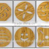 Natural Material Creative Design Bamboo Cup Coaster thumbnail-3