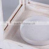 Wooden Candle Holder With Portable Rope/Home Decoration Candlestick thumbnail-3