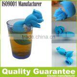 2016 Latest High Quality Squirrel Shape Silicone Tea Strainer Filter Silicone Tea Infuser thumbnail-2