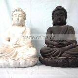Decor Fiberglass Clay Buddha Statues for Sale thumbnail-3
