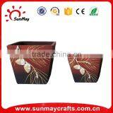 Decorative Snowman Indoor Flower Pot thumbnail-2