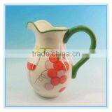 USA Hot Sale Huge White DeHua Ceramic Beer Pitcher With Handle thumbnail-1