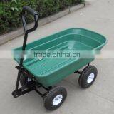 Folding Plastic Tray Garden Dump Tool Cart TC4253 thumbnail-1