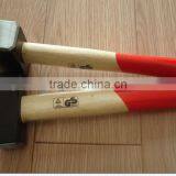 1500g German Type Stone Hammer With Hickory Wooden Handle thumbnail-1