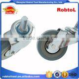 50mm Castor Wheel Caster Fixed Swivel Brake Rubber Nylon Pu TPR PP thumbnail-6