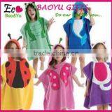 Wholesale Kids Bathrobe Cartoon Bathrobe With Hood Kids thumbnail-1