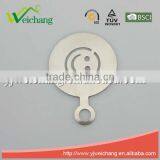 WCE186 Cappuccino Coffee Barista Stencils Coffee Template Tools Accessories,stainless Steel thumbnail-1