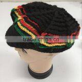 Hand Knit Custom Hat Printed Colorful Winter Knitted Hat thumbnail-6