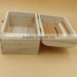 New Art Craft Design and Hot Sell Pine Wooden Box for Craft, Jewelry, Tea, Exhibition , Wine, Beverage thumbnail-4