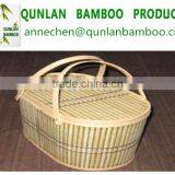 Natural Color Vbamboo Waste Basket thumbnail-2