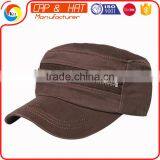 2016 Fashion Style Military Caps Custom Sport Military Hat With Zip thumbnail-1