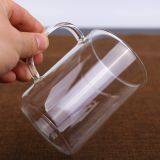 Glass Cup Kungfu Tea Cup Three Part Glass Cup Filter Glass Cup Coffee Cup Milk Cup Juice Cup for Hotel and Resturant thumbnail-5