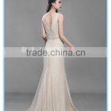 Flash Knitted Twill Fabric Cowl Neck Bias Cut Slim Ball Gown Evening Dress thumbnail-2