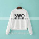2016new Designs Custom Letters Printed Pullover Whitout Hood thumbnail-1