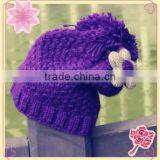 Fashion Acrylic Soft & Warm Knitted Hats Factory in Good Price thumbnail-6
