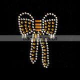 Korean Hot Fix Rhinestone Transfer Motifs Rhinestone Bow Ties thumbnail-4