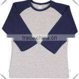 Women's Baseball T-Shirt 3/4 Raglan Sleeve Baseball Tee Soft 100% Cotton Two Tone Contrast Colors Unisex Baseball T Shirt thumbnail-3