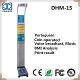 DHM-15 Coin Operated Height and Weight Scale With Printer and Ulltrasound Height Sensor thumbnail-2