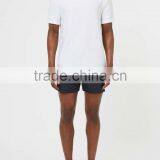 Wholesale Navy Blue Mens Swim Shorts Summer Breathable Cool Short Custom thumbnail-5