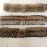 BBG-H-14 Factory Direct Wholesale Price Raccoon Fur Trimming for Hood thumbnail-3