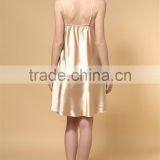 Sexy Satin Night Skirt Pajamas Sleepwear thumbnail-5