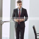 OEM Custom Made Stock China Cheap Black Wedding Best Man Suits thumbnail-4