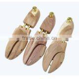 American Red Cedar Wood Type Wooden Shoe Stretcher With Metal Cap thumbnail-1
