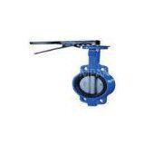48 Inch Pneumatic Flanged Butterfly Valve , DN50-1200 Wafer Type Butterfly Valve thumbnail-1