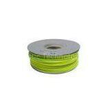 Color Changing 3.0mm Abs 3d Printer Filament , Blue Green To Yellow Green
