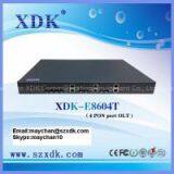 XDK 4PON port OLT fiber network equipment FTTH FTTB FTTx GPON OLT