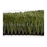 Durable 50mm Playground Artificial Turf Lawn 9800Dtex For Cricket
